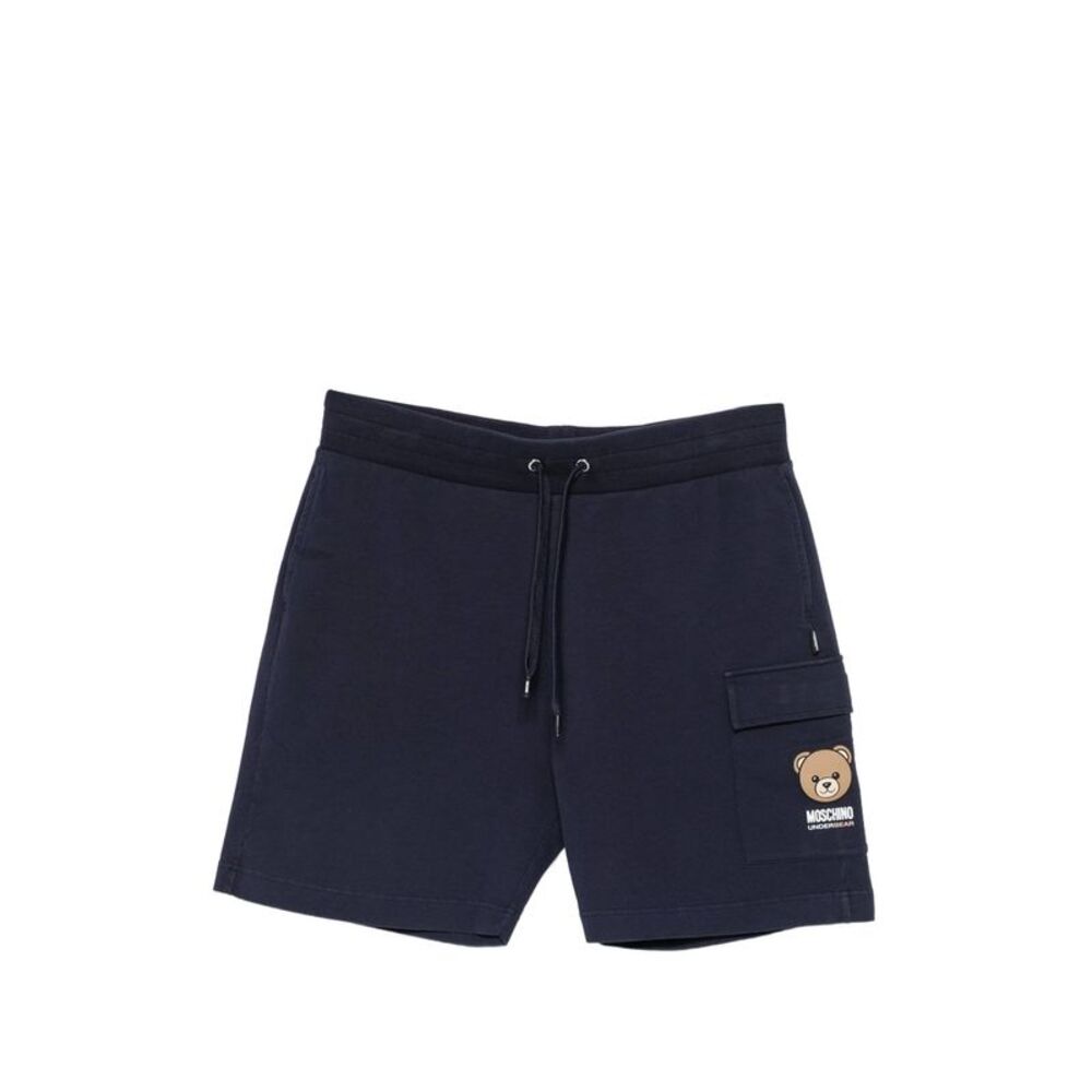 Moschino Blue Shorts - Track & Running Shorts Men